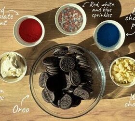 4th of july patriotic oreo balls recipe red white and blue oreo bli