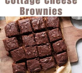 cottage cheese brownies fudgy cottage cheese brownie recipe, Cottage Cheese Brownies Pin with text overlay
