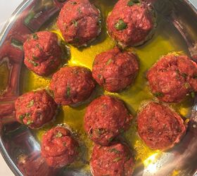 ground beef greek meatball bowl