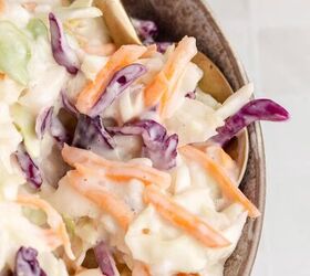 coleslaw for pulled pork, Coleslaw from Pulled Pork Close up on a Spoon