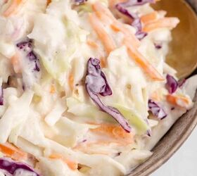 coleslaw for pulled pork, Coleslaw from Pulled Pork Close up in a Bowl