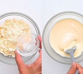 cookies and cream popcorn, Melting white candy melts with coconut oil in the microwave