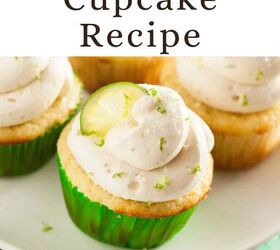 margarita cupcakes tequila lime cupcake recipe, Margarita Cupcakes Pin with text overlay