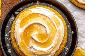 This copycat version of the popular Crumbl cornbread cookie is absolutely delicious