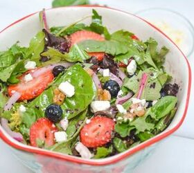If you love berries, you are going to LOVE this salad