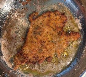 lemon alfredo crispy chicken