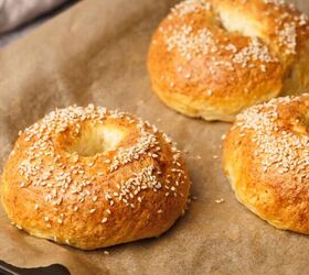 10 trending cottage cheese recipes you need to try, Cottage Cheese Bagels 5 Ingredients