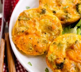 These high-protein tuna melt egg bites are super easy to make and a great option for meal prep
