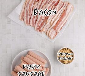 bacon wrapped sausage in air fryer, Bacon Wrapped Sausage in Air Fryer Ingredients