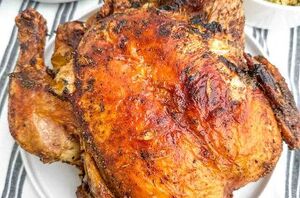 This delicious air fryer chicken recipe makes tender, juicy meat that is perfectly crispy