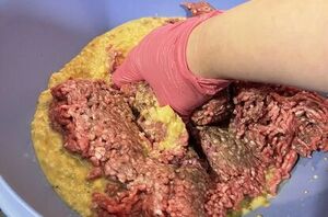 This hearty, comforting, meatloaf is SO easy to make