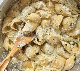 15 minute creamy pesto and ricotta pasta, Easy Pesto and Ricotta Pasta