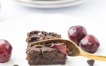 Fudgy Cherry Chocolate Protein Brownies (Gluten-Free, Anti-inflammator