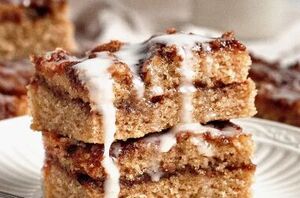 The soft and tender gluten-free coffee cake that is full of buttery cinnamon sugar flavor