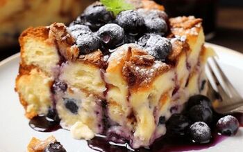 Blueberry Cream Cheese French Toast Bake