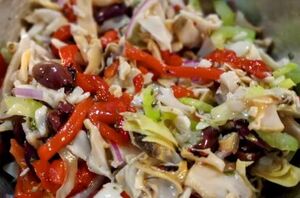 This dish is not for everyone, but if you like briny flavor, this is for you