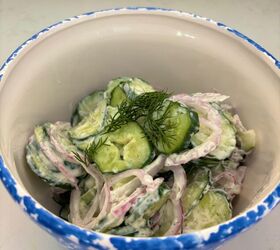 Creamy Cucumber Salad