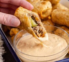 Big Mac Egg Rolls