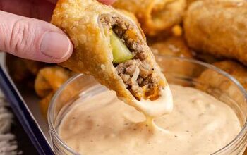 Big Mac Egg Rolls