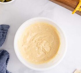 big mac egg rolls, Big Mac Egg Rolls Sauce made in a bowl