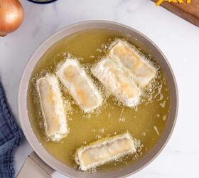 big mac egg rolls, Big Mac Egg Rolls being fried in oil