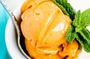 This delicious sorbet is made with simple ingredients & is super refreshing