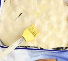 Lay Pillsbury crescent rolls on top of THIS for one of the easiest, most delicious desserts ever