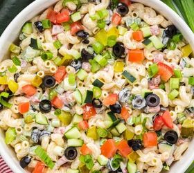 vegetable macaroni salad