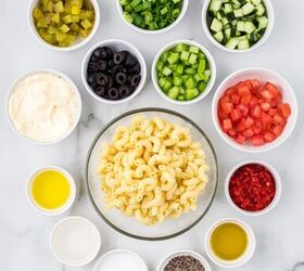 vegetable macaroni salad