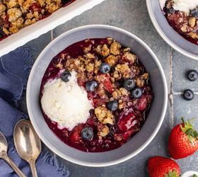 Mixed Berry Crisp With Frozen Berries