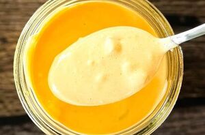 Creamy, tangy, and just a little sweet, this sauce comes together in 5 minutes (and it's so good!)