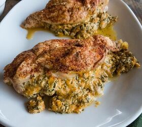 Try this quick & easy Ruth's Chris stuffed chicken for dinner tonight (you'll thank us later!)