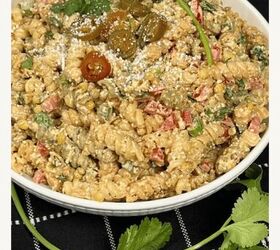 Bring bold flavors to your table with this easy Mexican street corn pasta salad recipe!