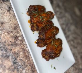 air fried honey buffalo wings