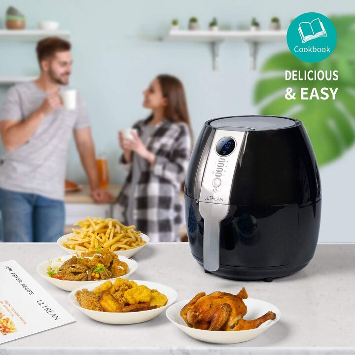 best air fryers under 100 on amazon 2025 edition, Ultrean Air Fryer 4 2 Quart Electric Hot Airfryer Oven Oilless Cooker