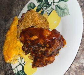 Honey Barbecue Baked Chicken Thighs