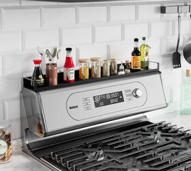 the best spice racks to organize your kitchen and actually use them, SZJHXIN Spice Rack Magnetic Stove top Shelf Over the Stove Spice Rack