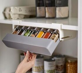 the best spice racks to organize your kitchen and actually use them, Joseph Joseph Spice Rack Organizer Under Shelf Kitchen Cabinet
