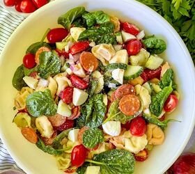 Zesty Italian Tortellini Salad