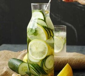 Stay hydrated and rejuvenated with this cleansing cucumber lemon ginger water