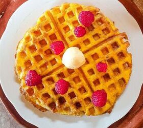 This recipe for 2-ingredient keto waffles makes perfectly crispy waffles in 10 minutes or less!