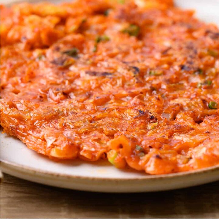 Kimchi Pancake Recipe | Crispy Korean Kimchi Jeon | Foodtalk