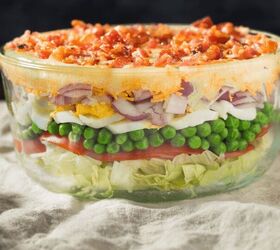 Seven Layer Salad | Easy 7 Layer Salad Recipe