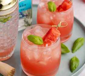 Watermelon Basil Margarita