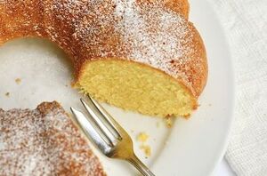 One bite of this delicious German eggnog cake will send you right into your grandma's kitchen