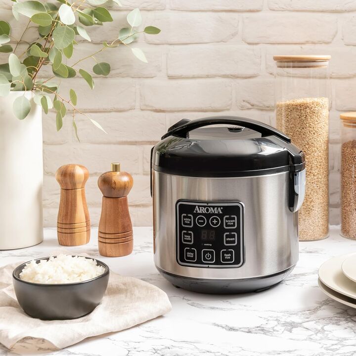 which kitchen appliance should you buy first a complete buyers guide, AROMA Digital Rice Cooker Steamer Grain Cooker Multicooker
