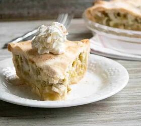 Old Fashioned Rhubarb Custard Pie Recipe