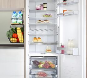 genius ways to organize your fridge like a pro while saving money, Magnetic Shelf for Fridge with Wood Lid