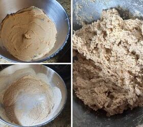 super soft milk bread recipe with fresh milled flour, steps to mixing a shaggy dough using tangzhong