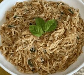This parmesan basil orzo combines all the right flavors in a delicious side dish